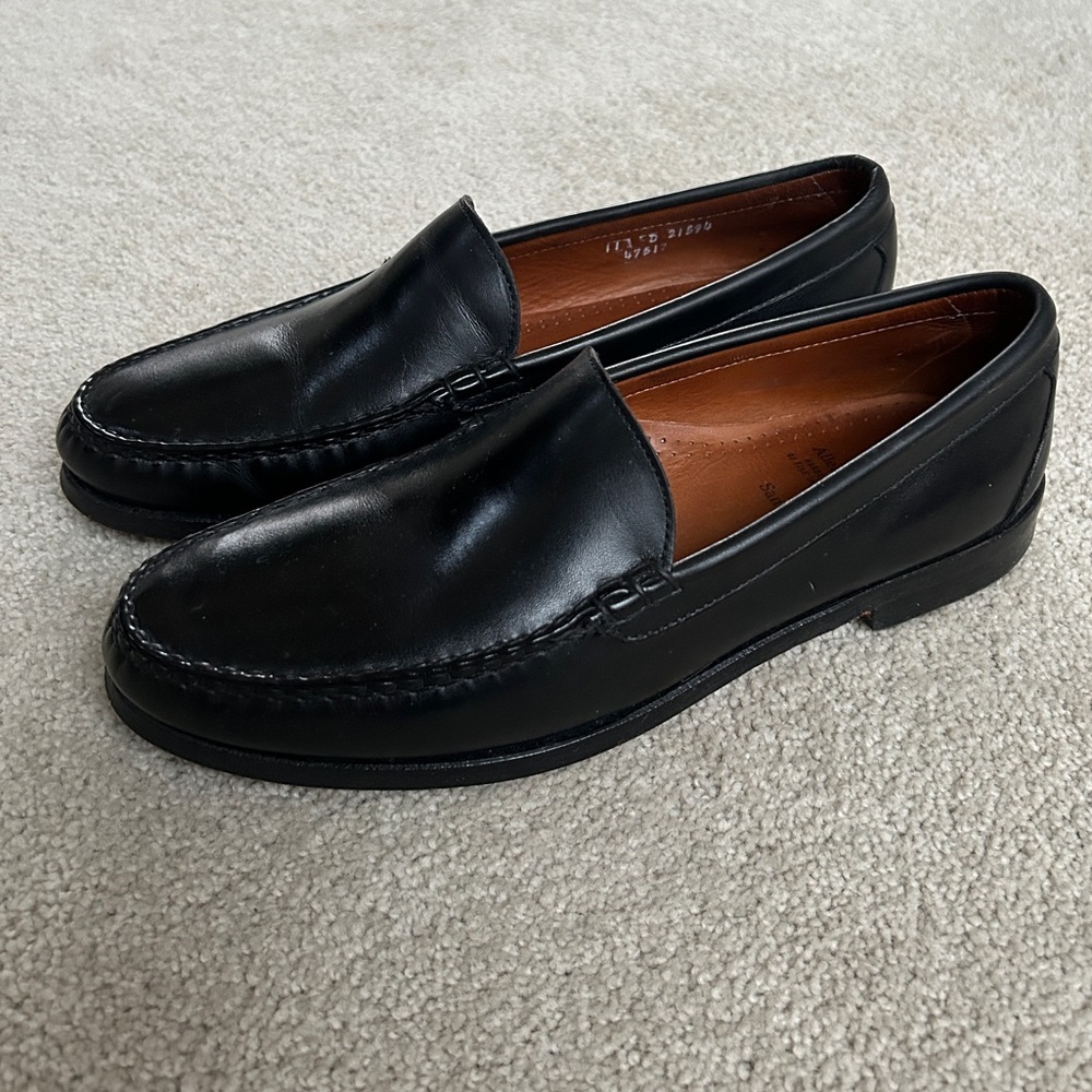 Classic Black Allen Edmonds Leather Loafer